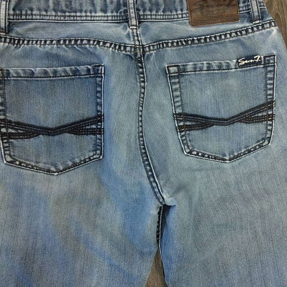 Seven 7 Jeans, Straight, 32×34 - Picture 5 of 9
